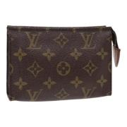 Louis Vuitton Vintage Pre-owned Canvas necessrer Brown, Dam