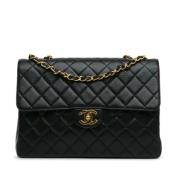 Chanel Vintage Pre-owned Laeder axelremsvskor Black, Dam