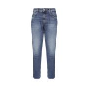 Calvin Klein Jeans med 98% bomull 2% elastan Blue, Herr