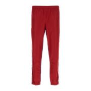 Lacoste Tvåton Polyester Joggers Red, Herr