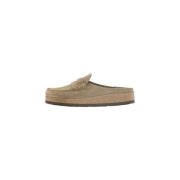 Birkenstock Naples Mockamules Beige, Herr