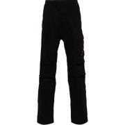 C.p. Company Svarta Cargo Byxor Stretch Sateen Black, Herr