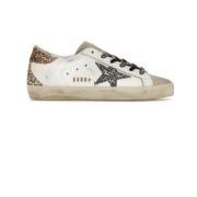 Golden Goose Glitter Star White Sneakers White, Dam