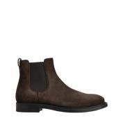 Tod's Mocka Ankelboots med Monogram Brown, Herr