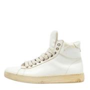 Tom Ford Pre-owned Pre-owned Laeder sneakers White, Dam