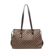 Louis Vuitton Vintage Pre-owned Canvas louis-vuitton-vskor Brown, Dam