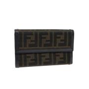 Fendi Vintage Pre-owned Canvas plnbcker Black, Dam