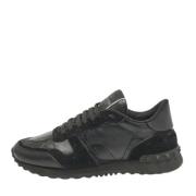 Valentino Vintage Pre-owned Laeder sneakers Black, Dam