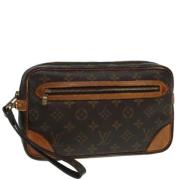 Louis Vuitton Vintage Pre-owned Canvas kuvertvskor Brown, Dam