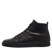 Christian Louboutin Pre-owned Pre-owned Laeder sneakers Black, Herr