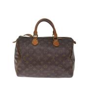 Louis Vuitton Vintage Pre-owned Canvas handvskor Brown, Dam