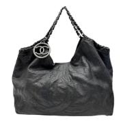 Chanel Vintage Pre-owned Laeder chanel-vskor Black, Dam