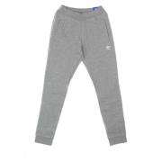 Adidas Grå Fleece Tracksuit Sweatpants med Fickor Gray, Herr