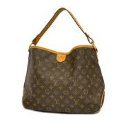 Louis Vuitton Vintage Pre-owned Tyg louis-vuitton-vskor Brown, Dam