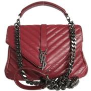 Yves Saint Laurent Vintage Pre-owned Laeder handvskor Red, Dam