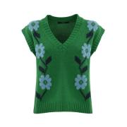 Max Mara Austria Vest Green, Dam