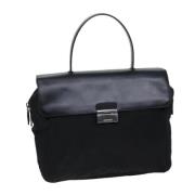 Prada Vintage Pre-owned Nylon prada-vskor Black, Dam