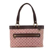 Louis Vuitton Vintage Pre-owned Canvas handvskor Pink, Dam