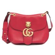 Gucci Vintage Pre-owned Laeder gucci-vskor Red, Dam