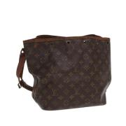 Louis Vuitton Vintage Pre-owned Canvas louis-vuitton-vskor Brown, Dam