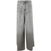 Haikure Grå Jeans för Kvinnor Aw24 Gray, Dam