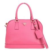 Prada Vintage Pre-owned Laeder handvskor Pink, Dam