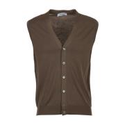 Gran Sasso Brun Cardigan Sweaters Brown, Herr