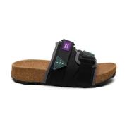 Flower Mountain Niwa Slipper Sandaler Black, Dam