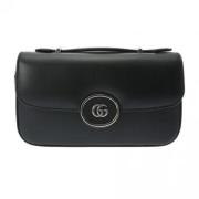 Gucci Vintage Pre-owned Laeder gucci-vskor Black, Dam