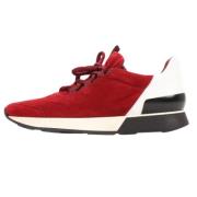 Hermès Vintage Pre-owned Mocka sneakers Red, Dam