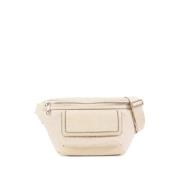 Gucci Vintage Pre-owned Laeder crossbodyvskor White, Dam