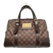 Louis Vuitton Vintage Pre-owned Canvas handvskor Brown, Dam