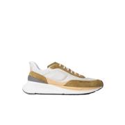 PS By Paul Smith Beige Novello Sneaker med Sportiga Detaljer Beige, He...