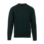 Barbour Tainsbury Crew Neck Sweaters Green, Herr