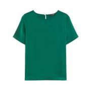 Max Mara Stilig T-shirt för Män Green, Dam