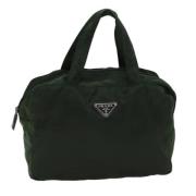 Prada Vintage Pre-owned Nylon prada-vskor Green, Dam