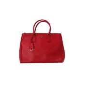 Prada Vintage Pre-owned Laeder handvskor Red, Dam