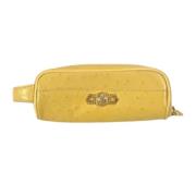 Versace Pre-owned Pre-owned Tyg necessrer Yellow, Dam