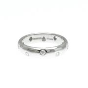 Tiffany & Co. Pre-owned Pre-owned Platina ringar Gray, Dam