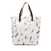 Marni Pre-owned Pre-owned Tyg totevskor White, Dam