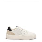 Stuart Weitzman SW Courtside Monogram Sneaker White, Dam