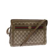 Gucci Vintage Pre-owned Laeder gucci-vskor Beige, Dam