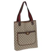 Gucci Vintage Pre-owned Canvas gucci-vskor Brown, Dam