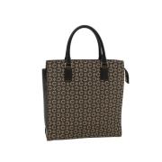 Celine Vintage Pre-owned Canvas handvskor Brown, Dam