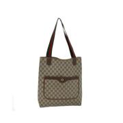 Gucci Vintage Pre-owned Laeder gucci-vskor Beige, Dam