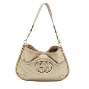 Gucci Vintage Pre-owned Laeder gucci-vskor Beige, Dam