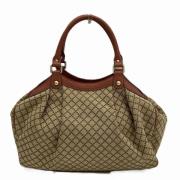 Gucci Vintage Pre-owned Canvas handvskor Beige, Dam