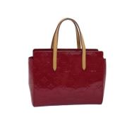 Louis Vuitton Vintage Pre-owned Laeder handvskor Red, Dam