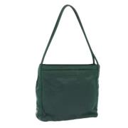 Prada Vintage Pre-owned Nylon totevskor Green, Dam