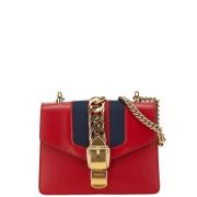 Gucci Vintage Pre-owned Laeder gucci-vskor Red, Dam